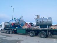 صادرات دستگاه کارواش بخار به کشور افغانستان